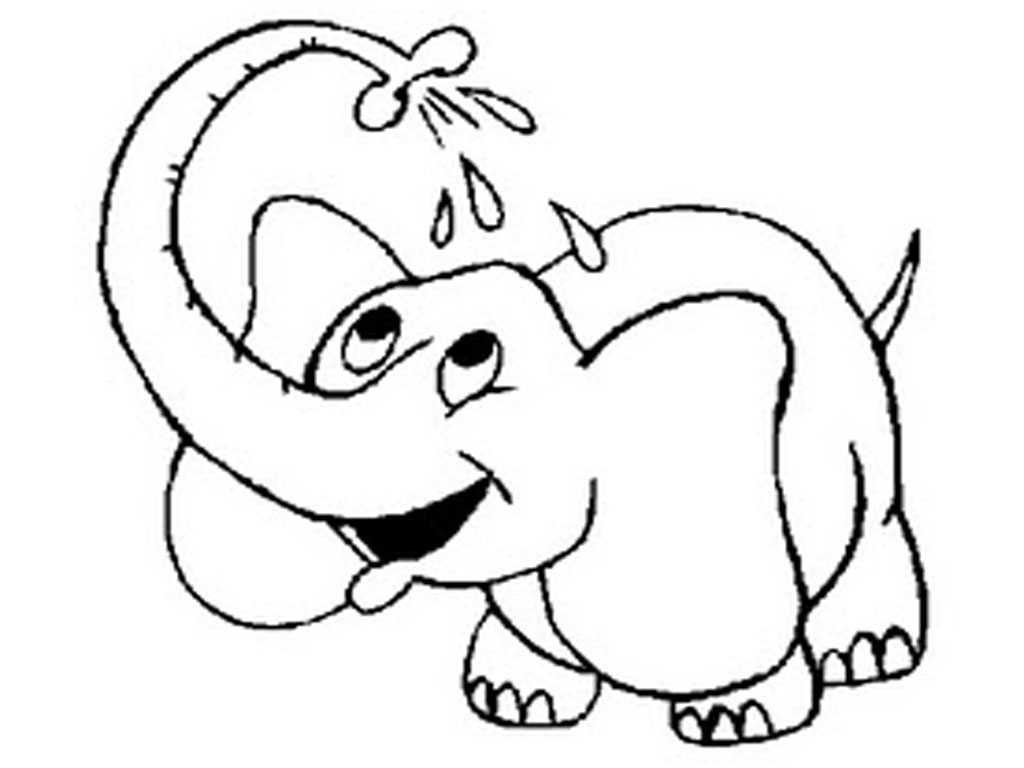 elmer elephant coloring page