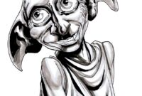 dobby harry potter coloring pages