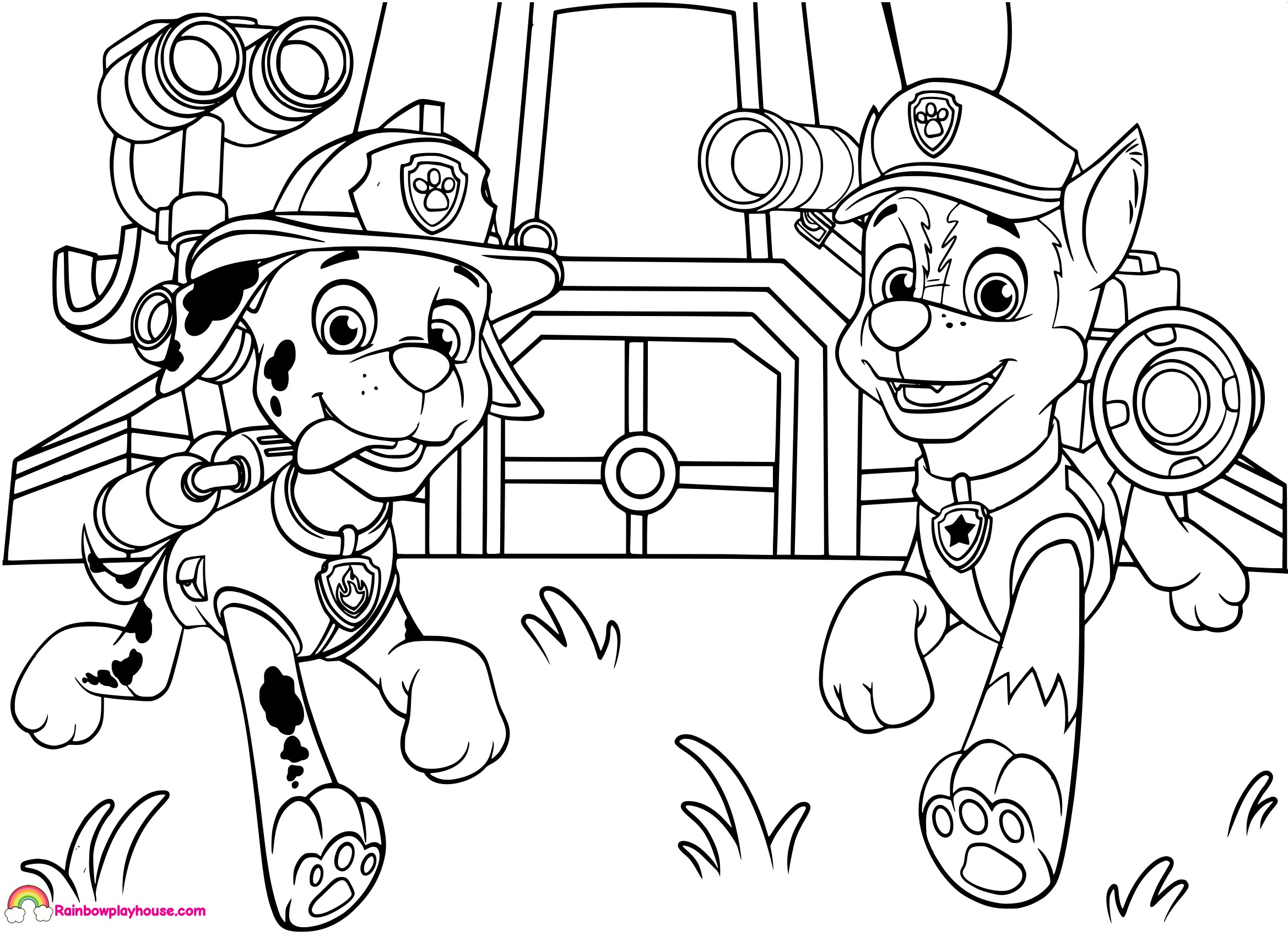 Paw Patrol Chase Printable