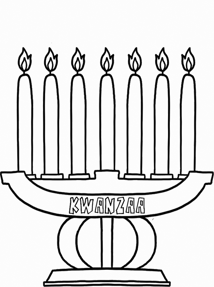 coloring pages kwanzaa