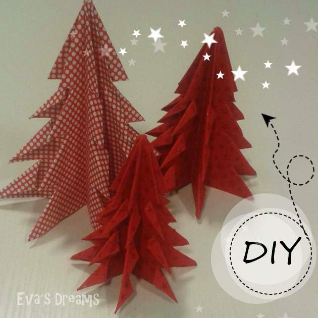 Eva´s Dreams: DIY: Origami Tannenbaum 2.0