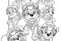 paw patrol movie coloring pages liberty