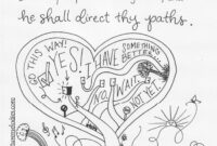 proverbs 3 5 coloring page