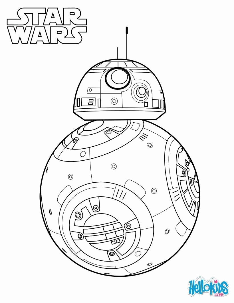 bb8 coloring pages