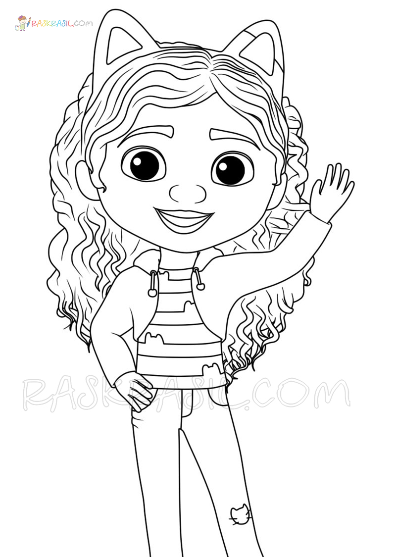 40+ carlita gabby's dollhouse coloring page - BethanyRonald