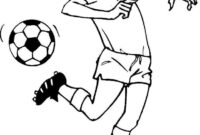 soccer coloring pages pdf