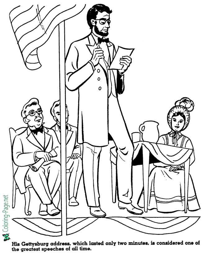 us history coloring pages