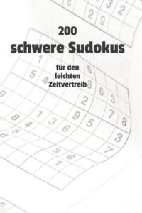 schwere sudoku