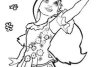 isabela madrigal coloring page