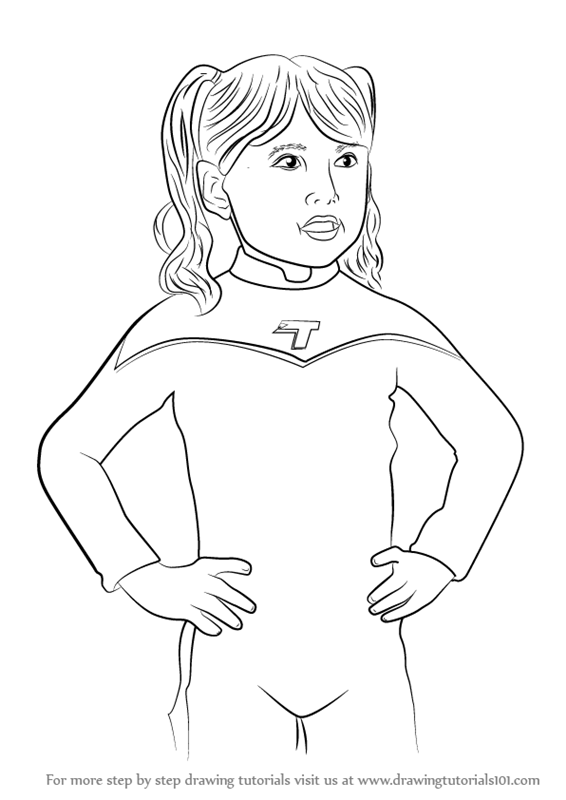 the thundermans coloring pages