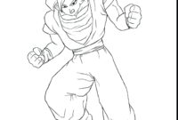 goku and vegeta coloring pages