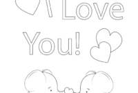 i love you daddy coloring page