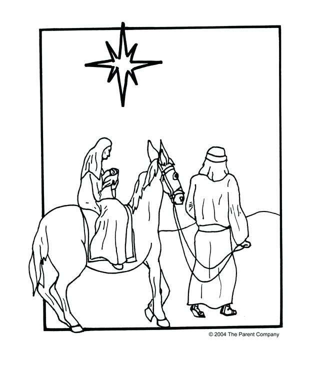 bethlehem coloring pages