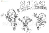 spidey coloring pages free printable