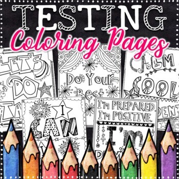 testing coloring pages