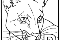 realistic black panther coloring pages