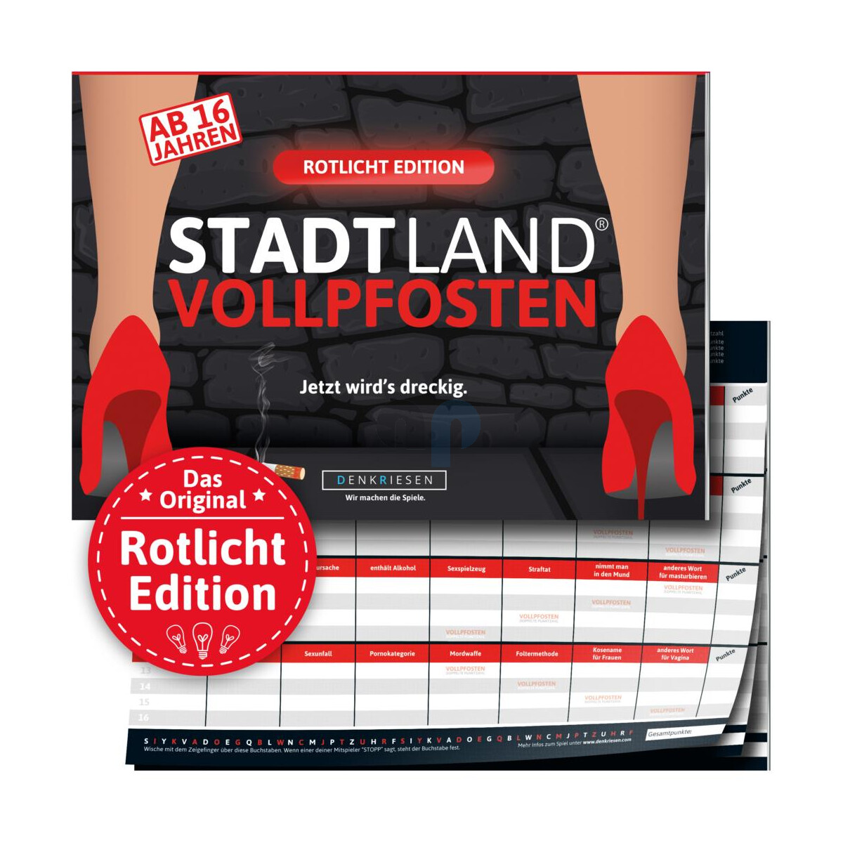 STADT LAND VOLLPFOSTEN® A4 - PARTY EDITION "Jetzt geht's Rund", 14.90 Fr.