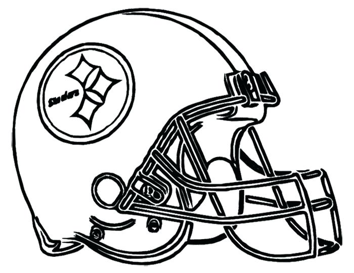 steelers logo coloring page