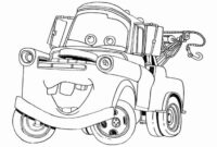 tow mater coloring pages