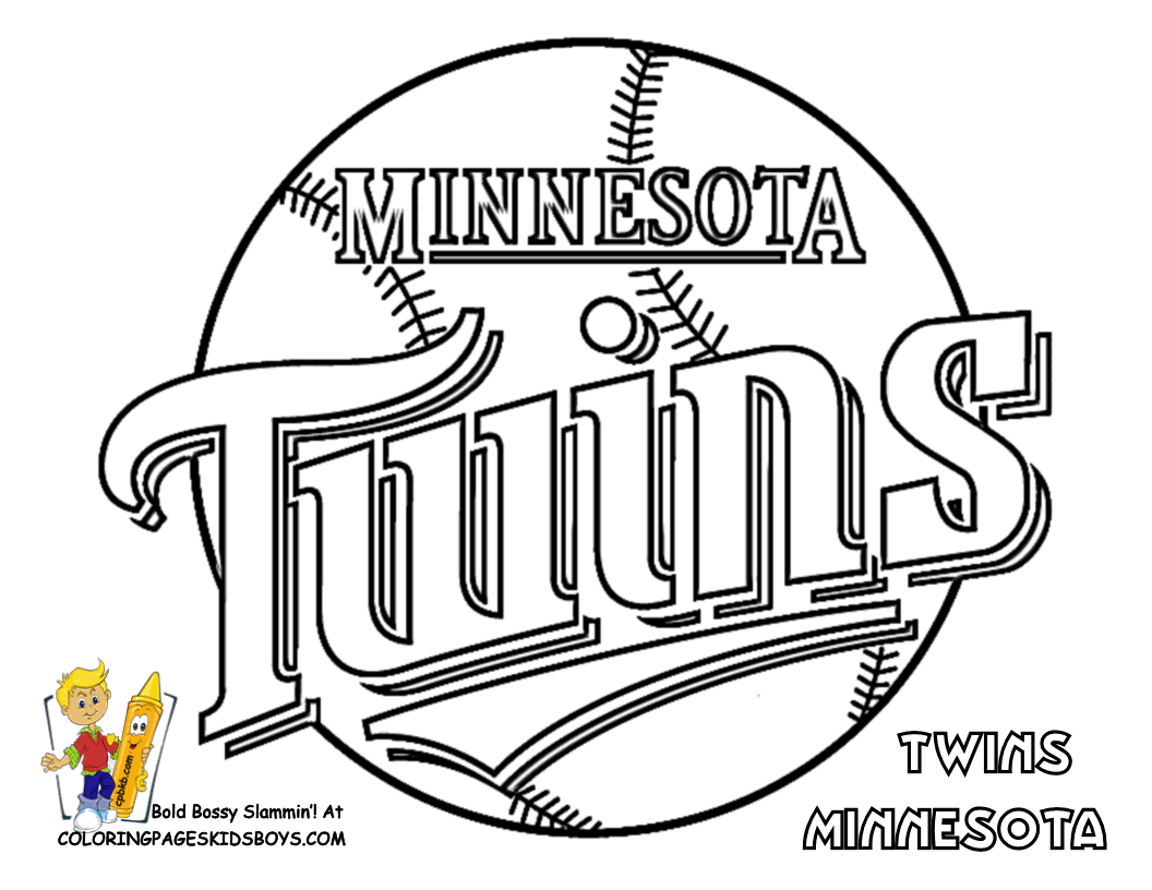 mlb baseball coloring pages