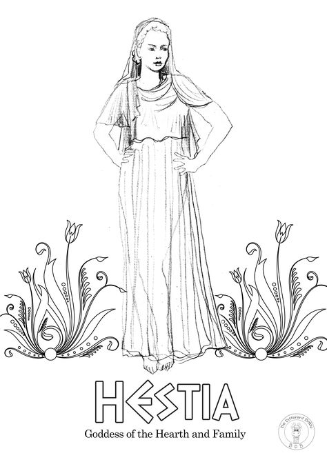 greek god coloring pages