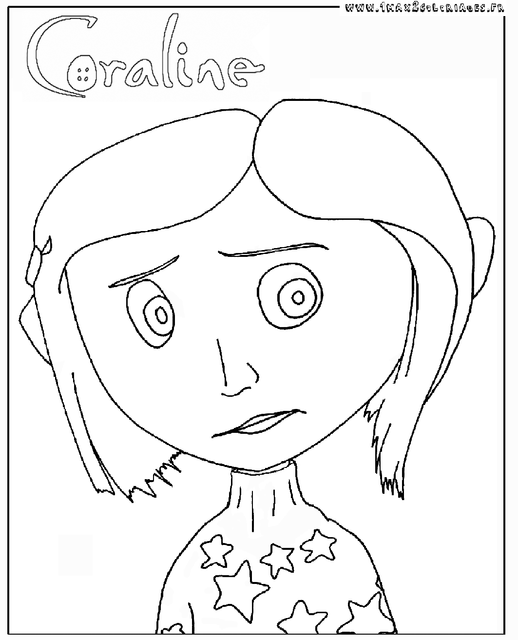 printable coraline coloring pages