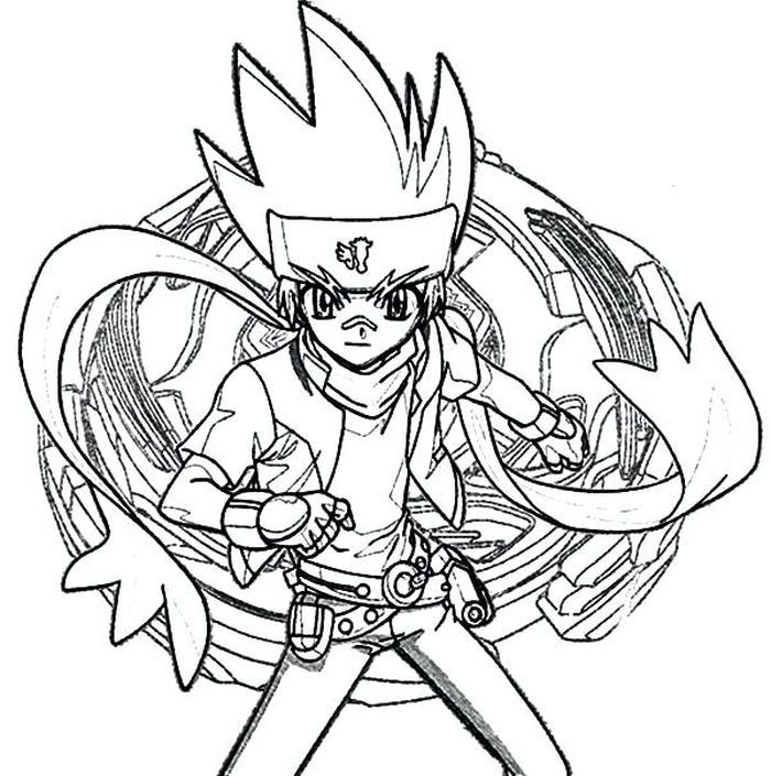 Beyblade Coloring Pages in 2020 | Cartoon coloring pages, Coloring