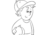 letter b coloring page free