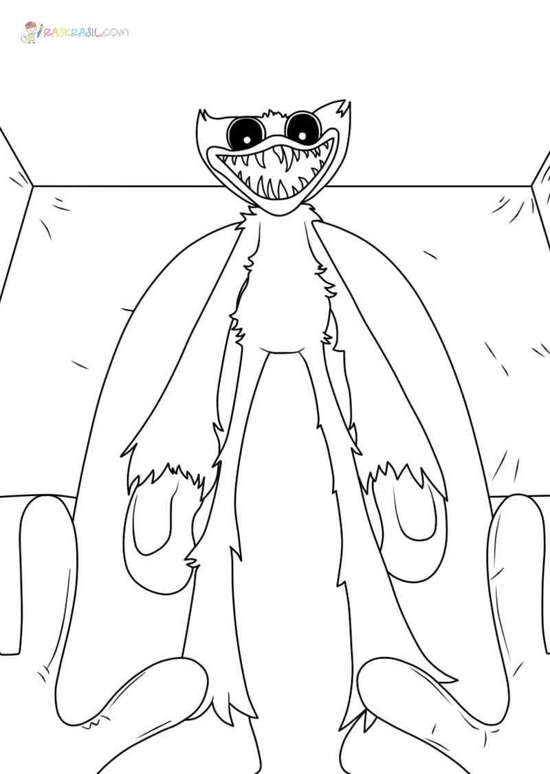 poppy play time coloring pages