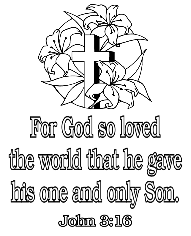 lenten coloring pages free