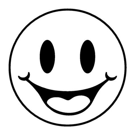 ausmalbilder smiley