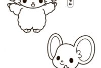 my melody kuromi coloring pages