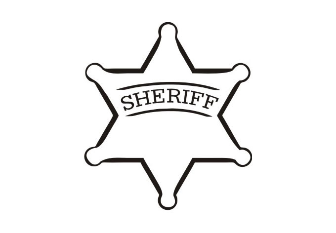 Printable Sheriff Badge Template - Printable Word Searches