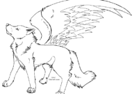 female wolf coloring pages