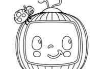 coloring page cocomelon