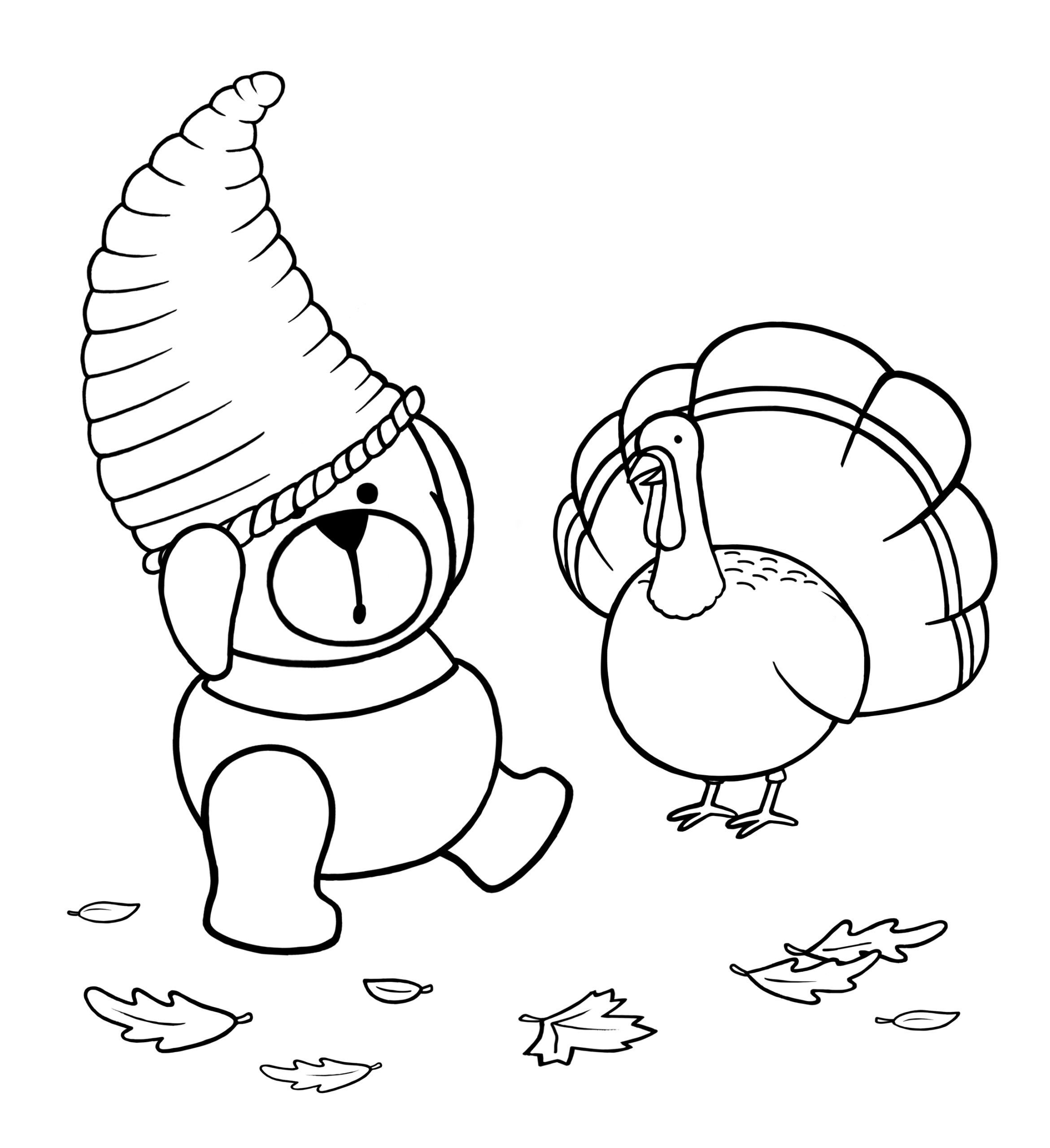 november coloring pages for kids