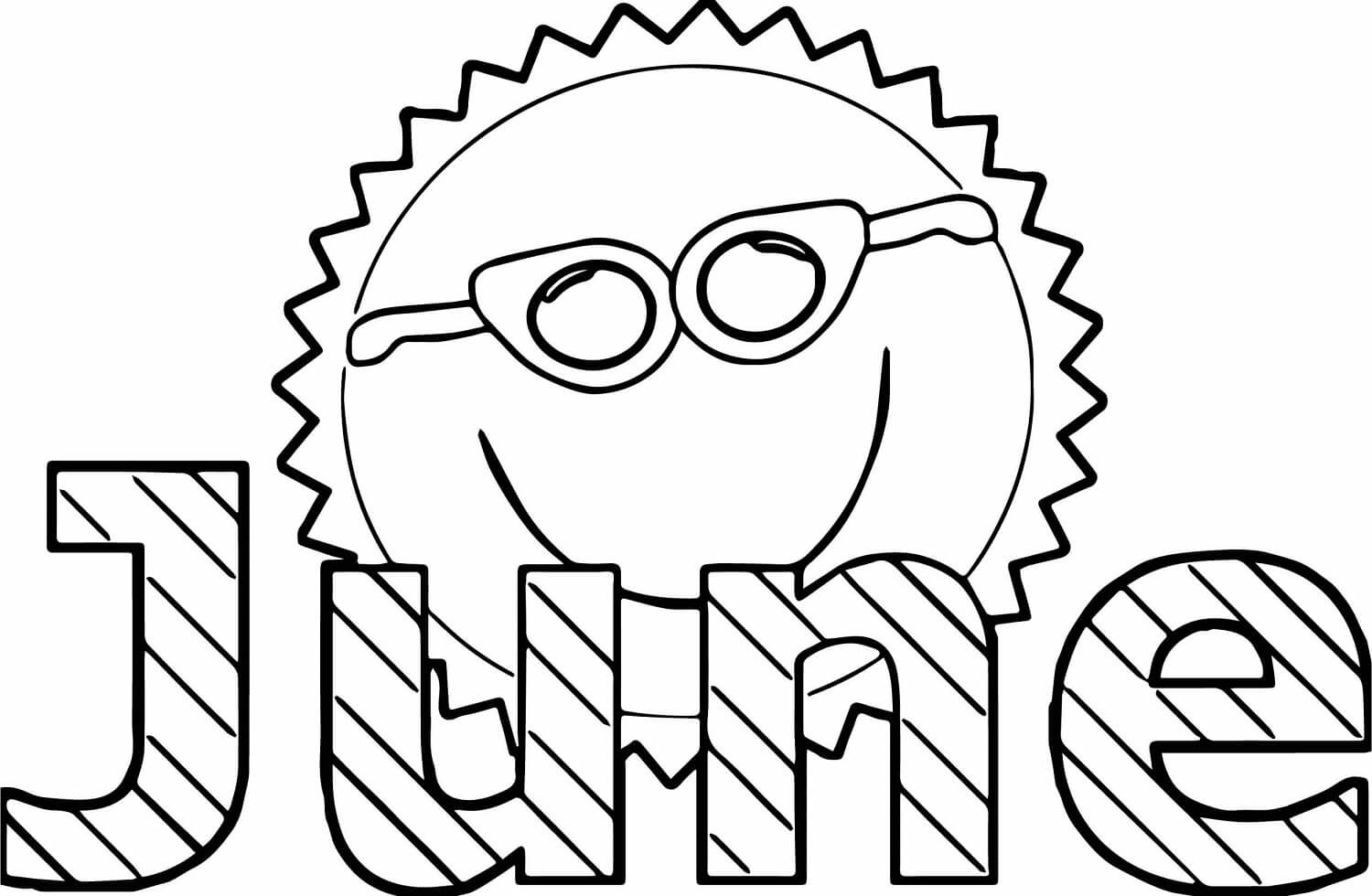 16 Free June Coloring Pages To Print