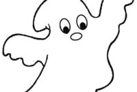 ghost printable coloring pages