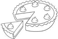 pumpkin pie coloring pages