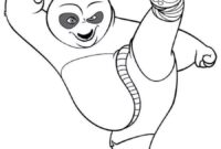 kung fu panda 3 coloring pages