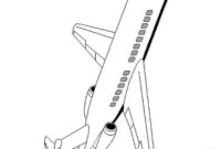 airplane coloring pages pdf