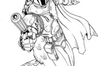 boba fett coloring page