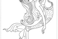 mermaid tails coloring pages