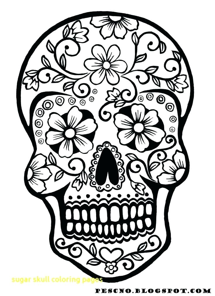 day of the dead coloring pages already colored