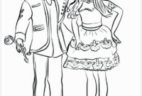 mal from descendants coloring pages