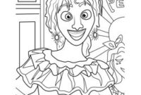 mirabel madrigal coloring page