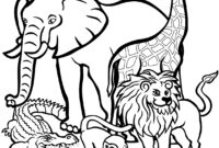 endangered animals coloring pages