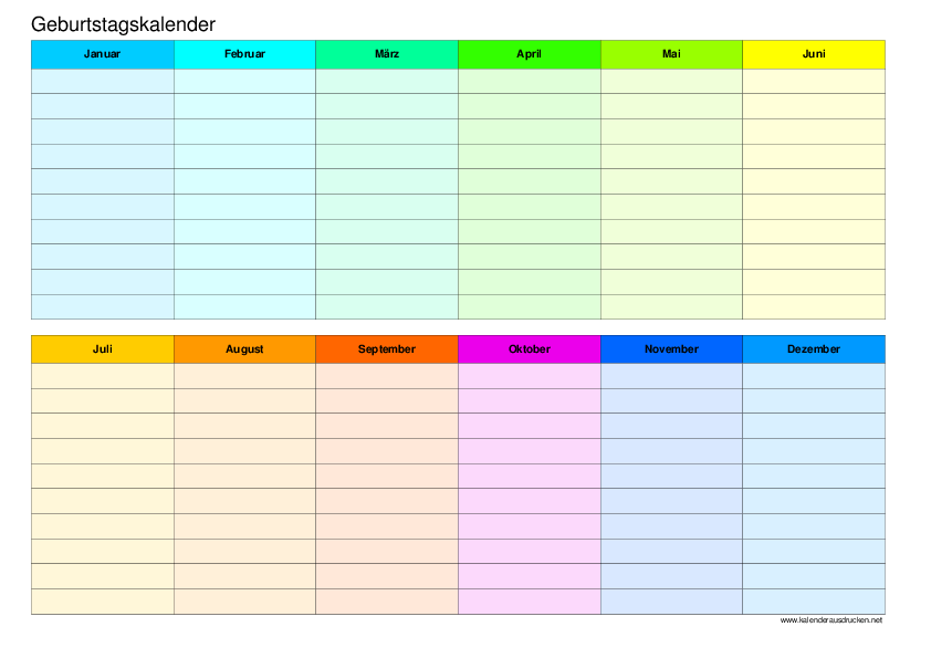 geburtstagskalender online ausfüllen