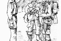 german soldier coloring page