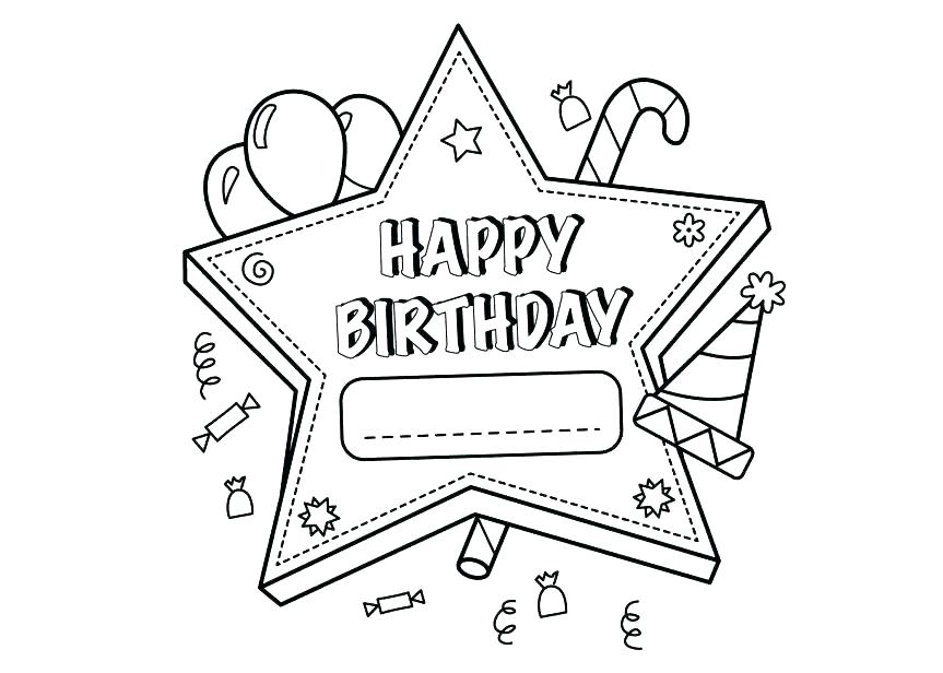 happy birthday uncle coloring pages